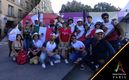 Familiares de las arqueras ganadoras de la medalla de bronce en París 2024 (FOTO: Martha Cedillo)