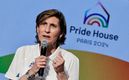 Amelie Oudea-Castera, ministra de Deportes en Francia, encabezó el evento (AFP)