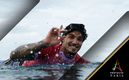 Gabriel Medina rozó la perfección con un 9.90 (AFP)