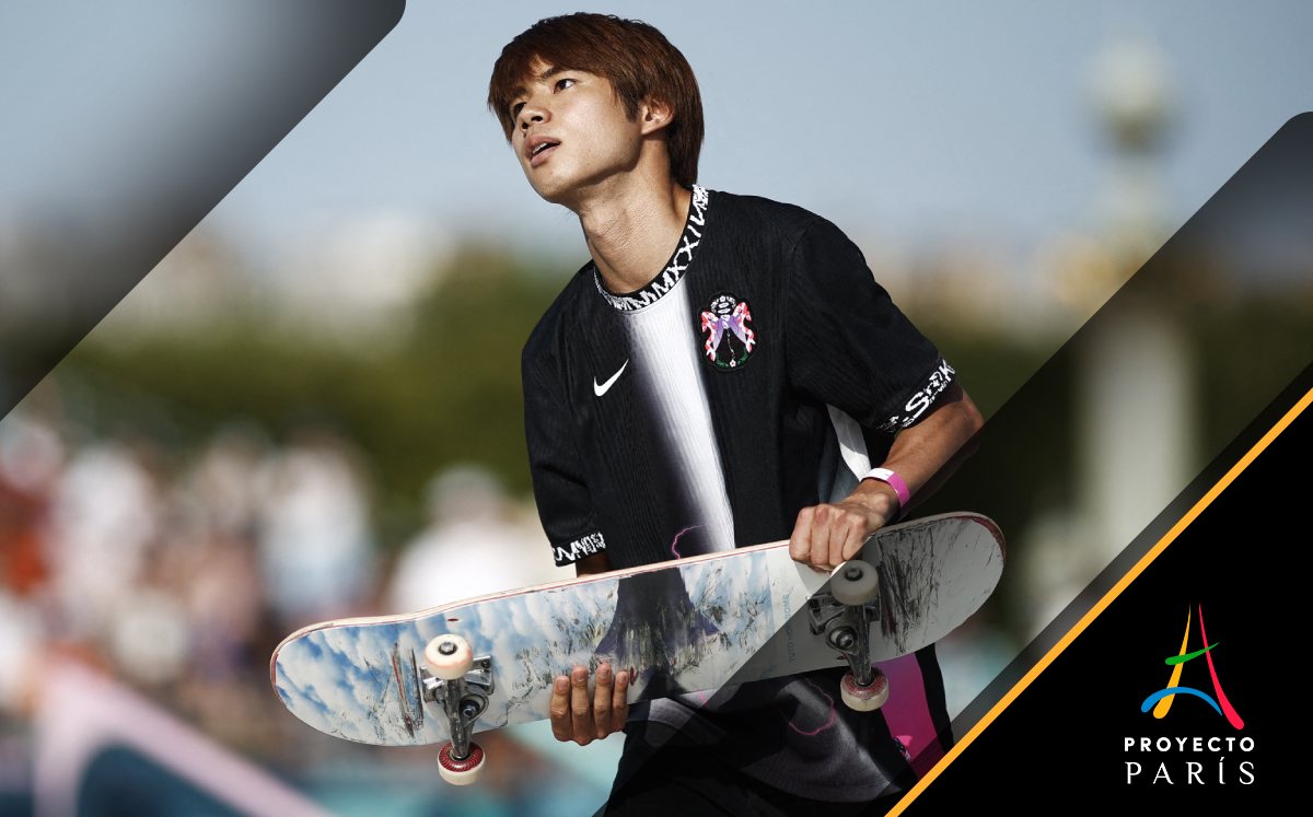 Horigome ganó el oro en París 2024 en skateboarding callejero (Reuters)