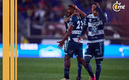 El festejo de Salomón Rondón en la Leagues Cup. (FOTO: Mexsport)