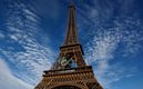 La torre Eiffel con los aros olímpicos (Reuters).