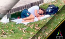 Thomas Ceccon se ha convertido en la sensación italiana en natación (Captura de X @Saint).
