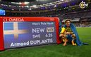 Armand Duplantis logró romper su propia marca en París 2024 (Reuters)