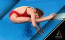 Alison Gibson recibió cero de calificación en un clavado en Paris 2024 (Reuters)