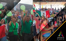 Aficionados de Marco Verde se reunieron en Mazatlán y el Ángel de la Independencia. (Foto: Azul Morales y captura)