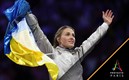 Olga Kharlan siente que se han olvidado de Ucrania. (Foto: AFP)