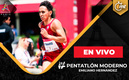 Emiliano Hernández en Final de Pentatlón Moderno| Foto: Especial