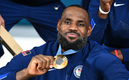 LeBron James suma tres oros olímpicos. (FOTO: EFE)