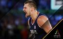 Nikola Jokic, con un triple doble, lideró a Serbia al bronce (EFE)