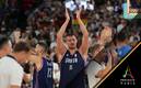 Así festejó Nikola Jokic la medalla de bronce (AFP)