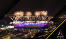 El Stade de France se pintó de luz y color para despedir a París 2024 (Reuters).
