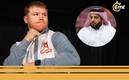 Canelo Álvarez y el jeque Alalshikh (Matchroom)