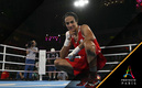 Imane Khelif ganó el oro en boxeo femenil. (FOTO: AFP)