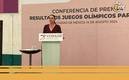 Ana Guevara en conferencia tras París 2024 (Foto: Edgar Malagón)