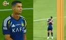 Cristiano Ronaldo, molesto (Foto: Captura de pantalla)