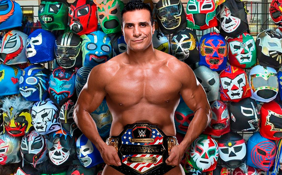 Alberto del Rio triunfó a nivel mundial sin máscara en WWE. (Foto de WWE / mediotiempo)