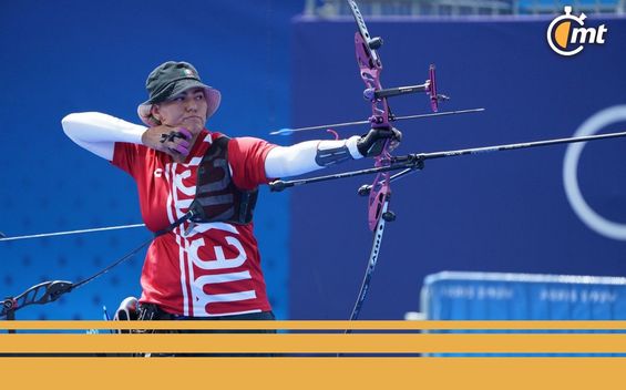 Alejandra Valencia logró el bronce en tiro con arco por equipos femenil (Santiago Chaparro)
