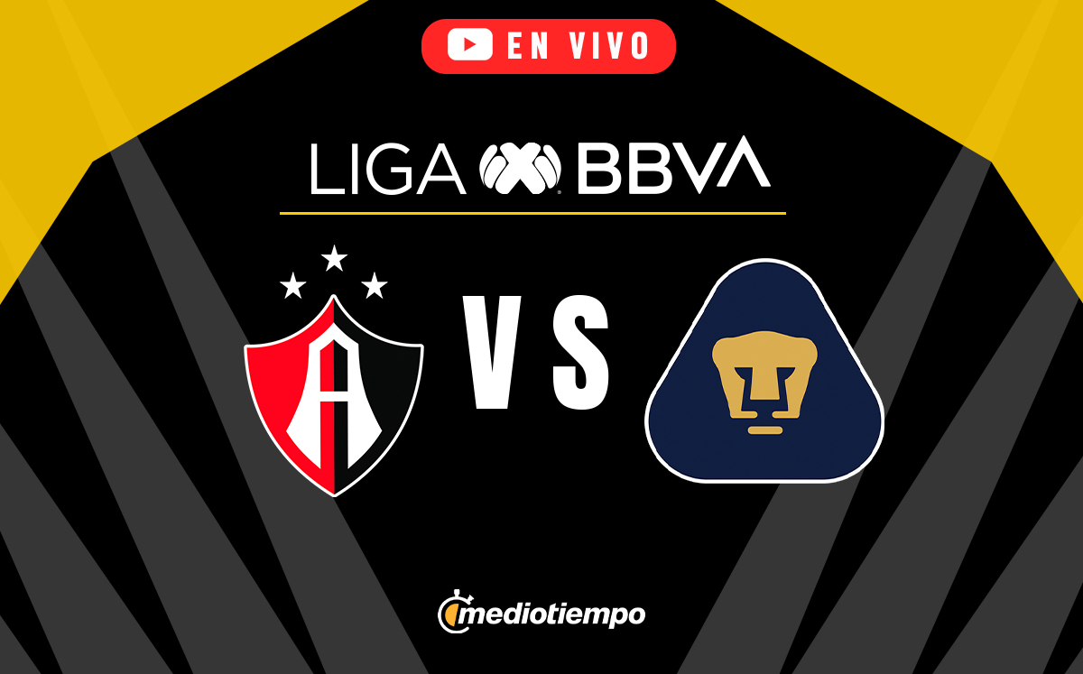 Atlas vs Pumas EN VIVO. Partido HOY Liga MX 2024