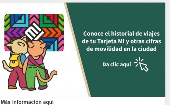 Tarjeta de Movilidad te permite conocer tu historial