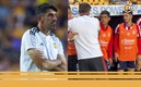 Veljko Paunovic y Víctor Guzmán (Foto: Imago7 | Captura de pantalla)