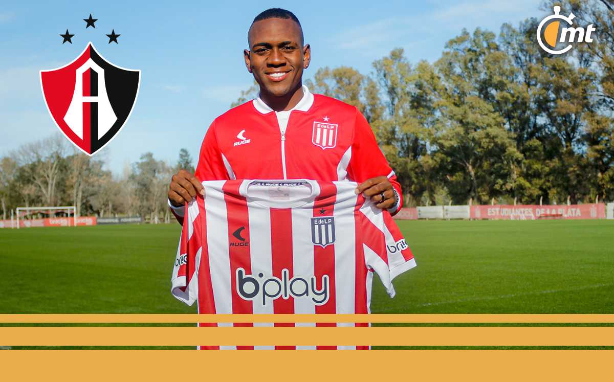 Alexis Manyoma se acerca al Atlas (Foto: @EdelpOficial)