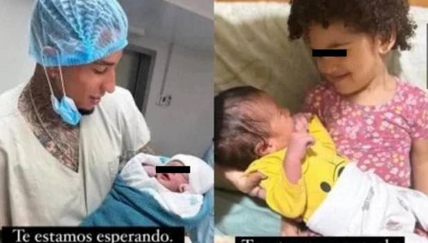 Juan Izquierdo y sus hijos (INSTAGRAM @juanizquierdo97)