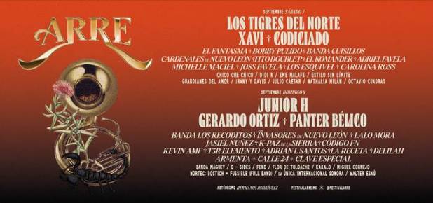 Cartel del Festival Arre 2024 (Especial)