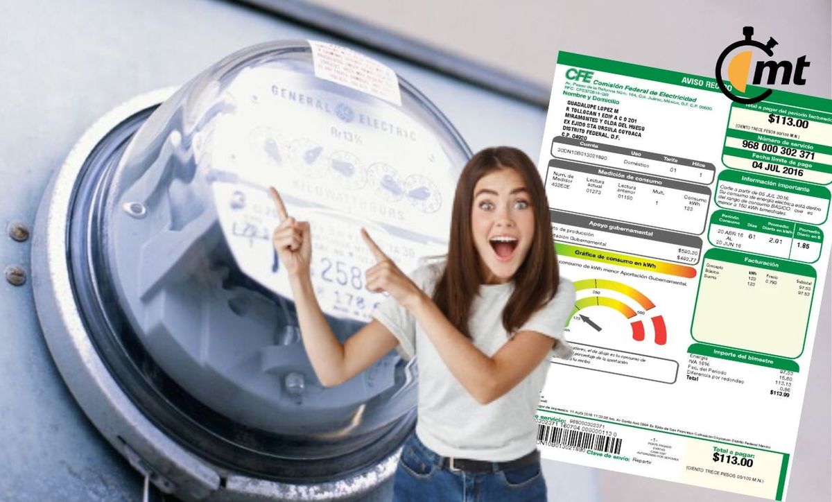 CFE brindará descuentos en recibos de luz en septiembre; conoce dónde