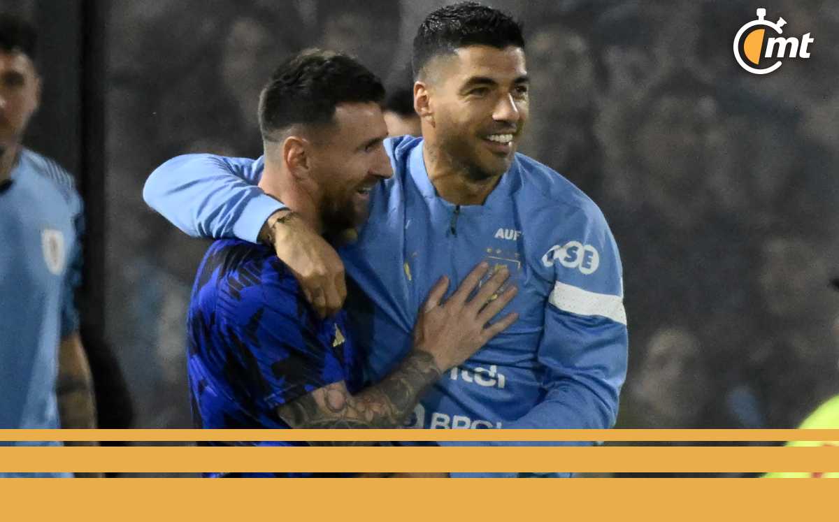 Messi y Luis Suárez están unidos por una gran amistad (Foto: AFP)