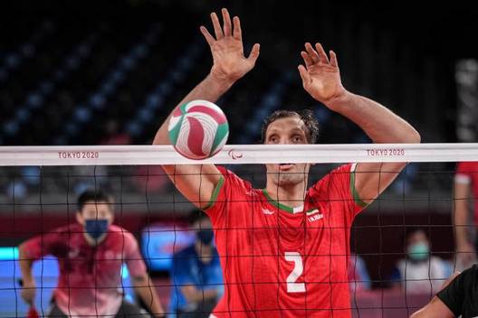 Morteza Mehrzad en los Juegos Olímpicos de Tokio 2020 (AFP)