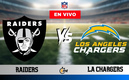 Raiders vs. Chargers EN VIVO