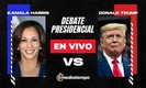 A qué hora y dónde ver EN VIVO debate presidencial de Estados Unidos entre Donald Trump y Kamala Harris.
