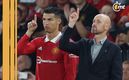 La relación entre Cristiano Ronaldo y Ten Hag se rompió hace unos años (Reuters)