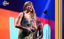 Taylor Swift arrasa en los MTV VMA y dedica palabras a Travis Kelce (AFP)