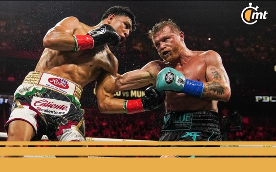 Jaime Munguía vs. Canelo (Foto: @jaimemunguiaoficial)