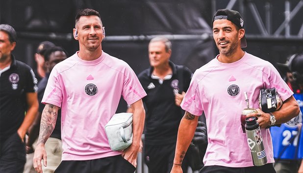 Messi sonríe, el futbol sonríe (Foto: @InterMiamiCF)