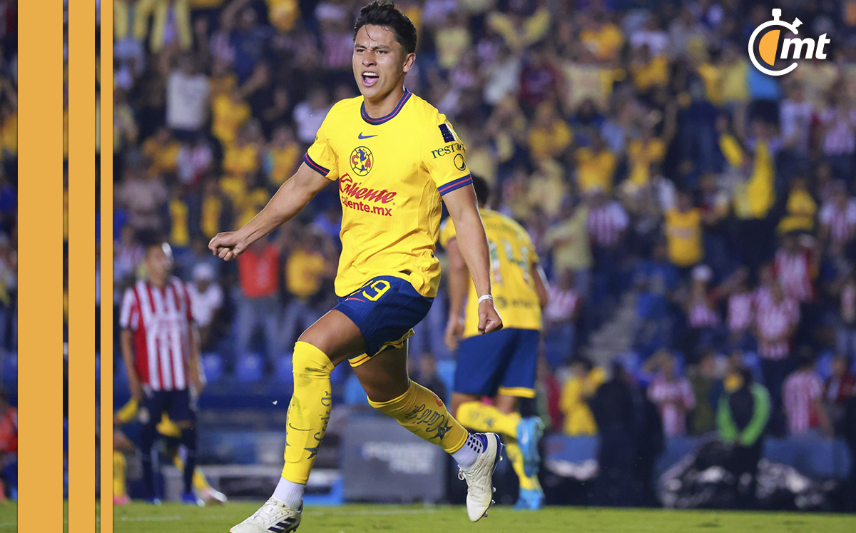Resumen del partido América vs Chivas (1-0). GOLES