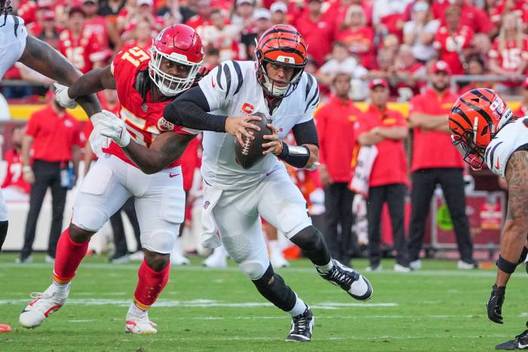 Burrow sumó una derrota más contra Kansas City (Reuters)
