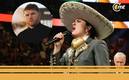 Canelo hizo una mueca tras el error de Camila Fernández (EFE)