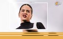 Rosalía vive incómodo momento con un "fan" que la quería tocar.