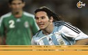 Lionel Messi en un partido contra México (Foto: Especial)