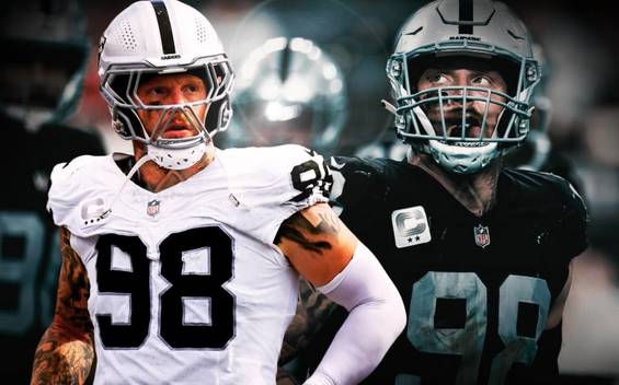 Maxx Crosby, el líder de Las Vegas Raiders (Mediotiempo)