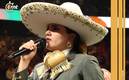 Camila Fernández cantó el Himno Mexicano en la última pelea del Canelo (EFE)