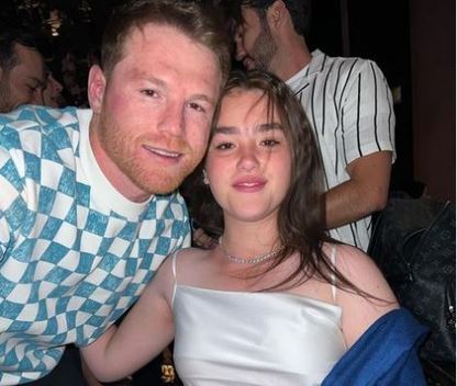 Emily Cinnamon y Canelo Álvarez (INSTAGRAM @emilyc.alvarez)