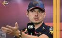 Max Verstappen, sancionado por usar lenguaje vulgar en rueda de prensa (AFP)