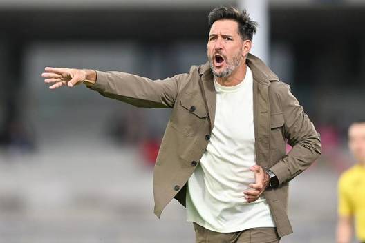 Gustavo Lema da indicaciones a sus jugadores (Imago7)