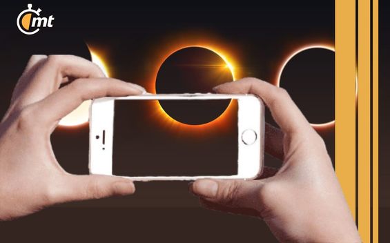 ¿Qué pasa si grabo el eclipse con mi celular? Te decimos