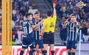 Sebastián Vegas recibe la tarjeta roja (Mexsport)