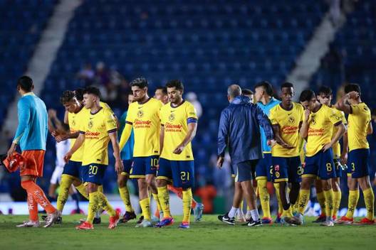 América, antes de un juego de local en el Estadio Azul (Imago7)